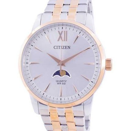 Orologio da uomo Citizen Moonphase Silver Dial Quartz AK5006-58A