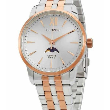 Orologio da uomo Citizen Moonphase Silver Dial Quartz AK5006-58A