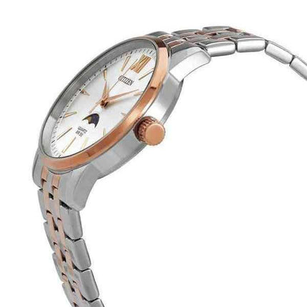 Orologio da uomo Citizen Moonphase Silver Dial Quartz AK5006-58A