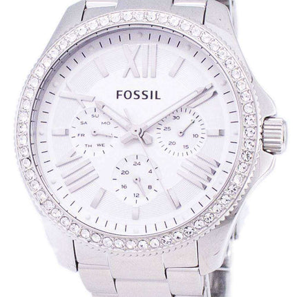 Orologio da donna Fossil in acciaio inossidabile multifunzione con cristallo AM4481