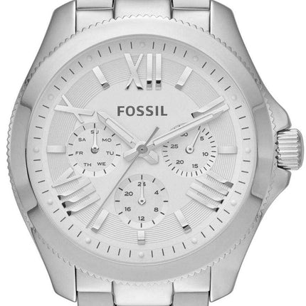 Orologio da donna multifunzione in acciaio inossidabile AM4509 color argento fossile di Cecile