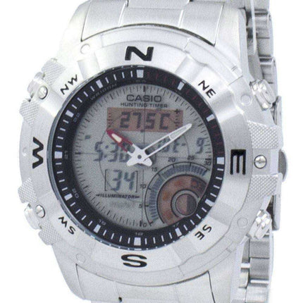 Casio Outgear Hunting Timer Illuminator Compass AMW-704D-7AV AMW704D-7AV - Orologio da uomo