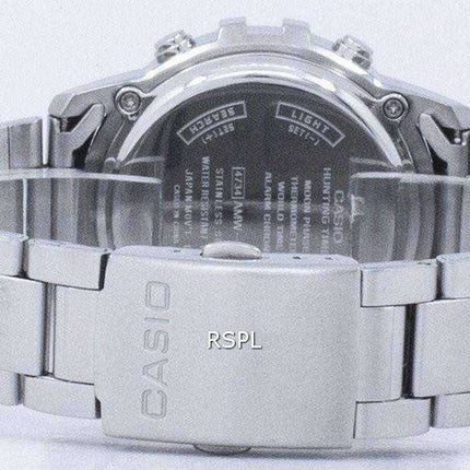 Casio Outgear Hunting Timer Illuminator Compass AMW-704D-7AV AMW704D-7AV - Orologio da uomo