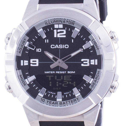 Orologio da uomo Casio Analog Digital World Time Resin Strap AMW-870-1A AMW870-1