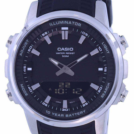 Orologio da uomo Casio Enticer World Time Telememo analogico digitale AMW-880-1A AMW880-1