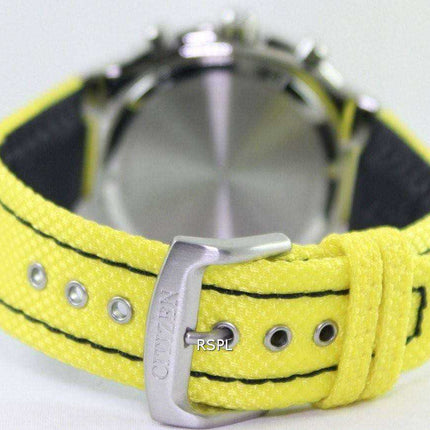 Orologio da uomo Citroen Cronografo sportivo cinturino in nylon giallo AN3455-30E