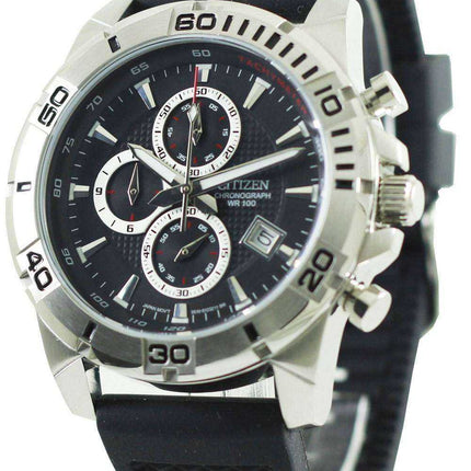 Orologio da uomo Citizen Chronograph Black Strap AN3490-04E