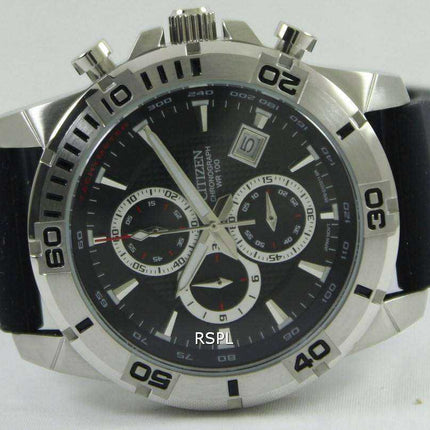 Orologio da uomo Citizen Chronograph Black Strap AN3490-04E