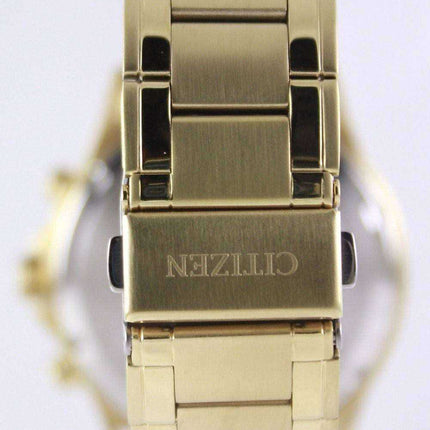 Orologio da uomo Citizen Cronografo in oro con quadrante al quarzo AN3512-54P