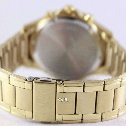 Orologio da uomo Citizen Cronografo in oro con quadrante al quarzo AN3512-54P
