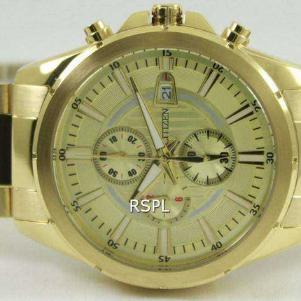 Orologio da uomo Citizen Chronograph Gold Tono AN3562-56P