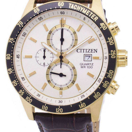 Orologio da uomo cronografo al quarzo tachimetro analogico AN3602-02A Citizen