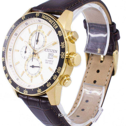 Orologio da uomo cronografo al quarzo tachimetro analogico AN3602-02A Citizen