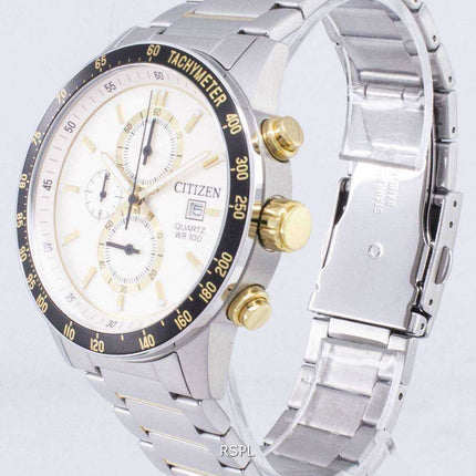 Orologio da uomo al quarzo tachimetro analogico AN3604-58A Citizen Chronograph