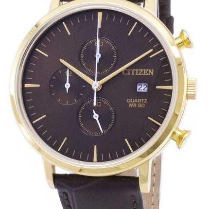 Orologio da uomo analogico al quarzo Citizen Cronografo AN3612-09X