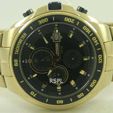 Citizen Cronografo Tachimetro AN4012-51E AN4012 Orologio da uomo tono oro