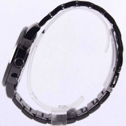 Orologio da uomo Citizen Black IP Cronografo al quarzo AN8055-57E
