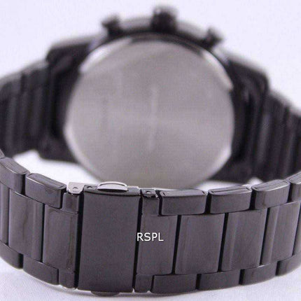 Orologio da uomo Citizen Black IP Cronografo al quarzo AN8055-57E