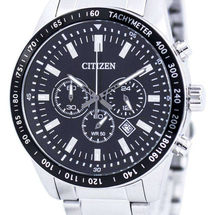 Orologio da uomo Citofono Cronografo al quarzo tachimetro AN8070-53E
