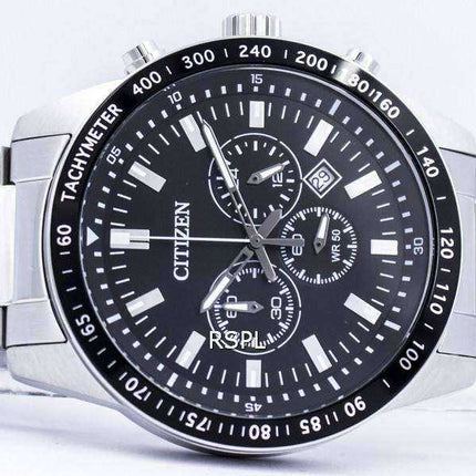 Orologio da uomo Citofono Cronografo al quarzo tachimetro AN8070-53E