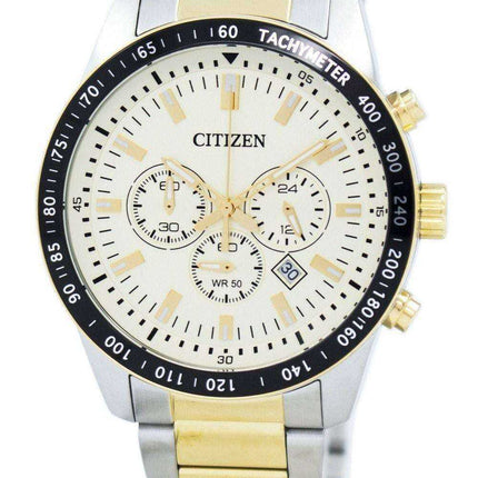 Orologio da uomo Citofono al quarzo con cronografo tachimetrico AN8076-57P