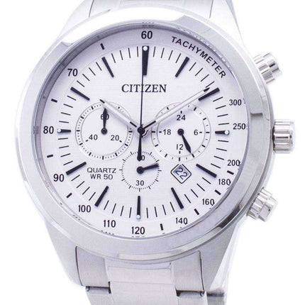 Orologio da uomo al quarzo tachimetro analogico AN8150-56A Citizen Chronograph