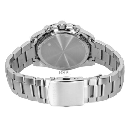 Orologio da uomo Citizen Cronografo in acciaio inossidabile con quadrante blu al quarzo AN8230-59L 100M