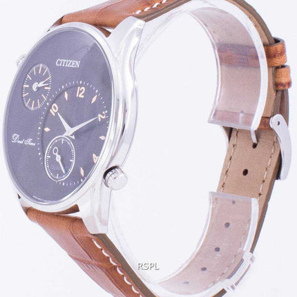 Orologio al quarzo uomo Citizen Dual Time AO3030-08E