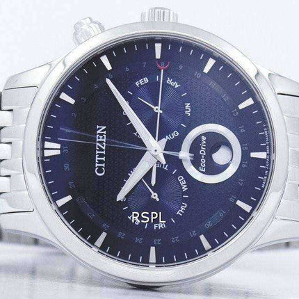 Orologio da uomo Citizen Eco-Drive Moon Phase Japan Made AP1050-56L