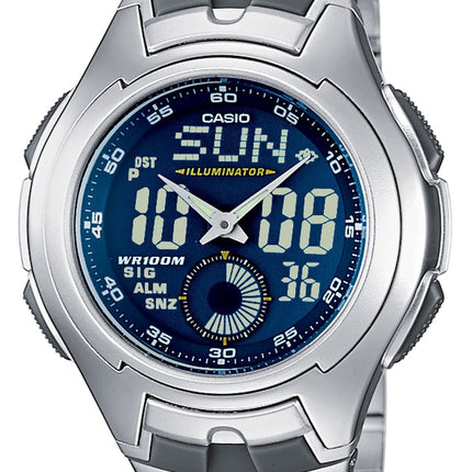Orologio da uomo Casio Analog Digital Classic Illuminatore AQ-160WD-1BVDF AQ-160WD-1BV