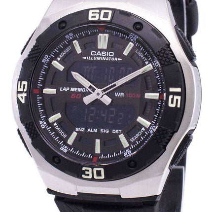 Orologio da uomo Casio Analog Digital Series Illuminatore AQ-164W-1AVDF AQ-164W-1AV - Orologio da uomo
