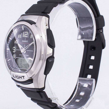 Orologio digitale analogico Casio Telememo AQ-180W-1BVDF AQ-180W-1BV Orologio da uomo