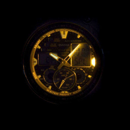 Orologio da uomo Casio Cronografo World Time analogico digitale AQ-190WD-1AV AQ190WD-1AV