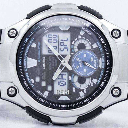 Orologio da uomo Casio Cronografo World Time analogico digitale AQ-190WD-1AV AQ190WD-1AV