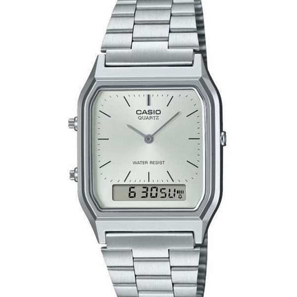 Orologio unisex Casio vintage analogico digitale al quarzo AQ-230A-7A