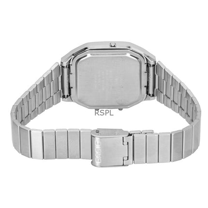 Orologio Casio Vintage Analogico Digitale in Acciaio Inox con Quadrante Blu Cielo al Quarzo AQ-240E-3A Unisex