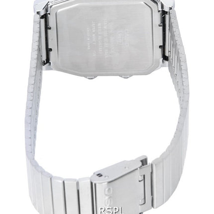 Orologio Casio vintage analogico digitale quadrante nero quarzo AQ-800E-1A AQ800E-1 unisex