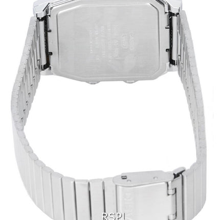 Orologio Casio vintage analogico digitale quadrante bianco quarzo AQ-800E-7A AQ800E-7 unisex