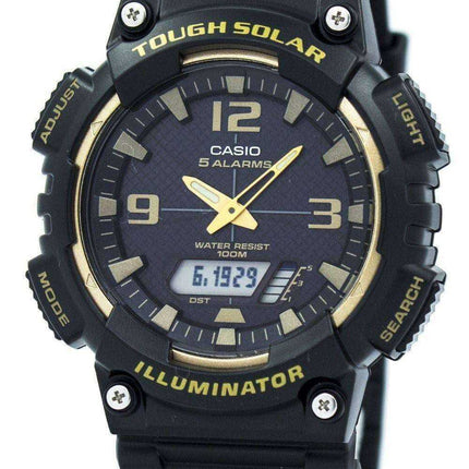 Casio Tough Solar 5 Alarms 100M AQ-S810W-1A3V AQS810W-1A3V Orologio da uomo