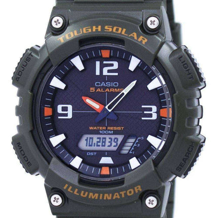 Casio Illuminator Allarme solare resistente Analogico digitale AQ-S810W-3AV AQS810W-3AV - Orologio da uomo