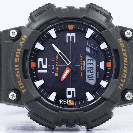 Casio Illuminator Allarme solare resistente Analogico digitale AQ-S810W-3AV AQS810W-3AV - Orologio da uomo