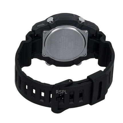 Orologio da uomo Casio G-Shock analogico digitale con cinturino in resina, quadrante nero, solare AQ-S820W-1AV 100M