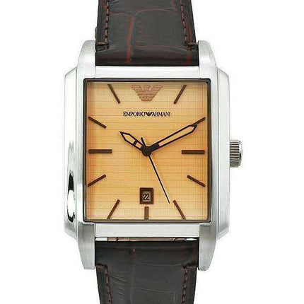 Orologio da uomo Emporio Armani Classic Beige con quadrante AR0477