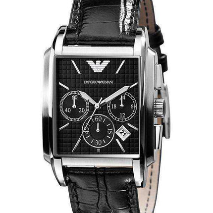 Orologio da uomo Emporio Armani Classic Chronograph Black Dial AR0478