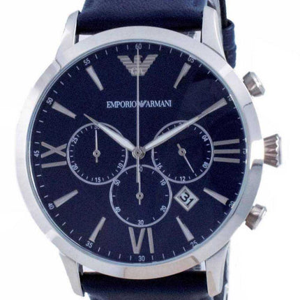 Orologio da uomo Emporio Armani Giovanni cronografo quadrante blu al quarzo AR11226