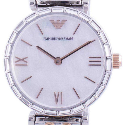 Orologio da donna Emporio Armani Gianni T-Bar con quadrante in madreperla al quarzo AR11290