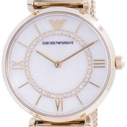 Emporio Armani Gianni T-Bar Diamond Accents Quartz AR11321 Orologio da donna