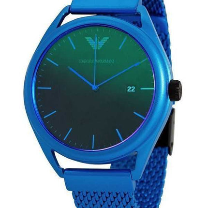 Orologio da uomo Emporio Armani Matteo quadrante verde al quarzo AR11328