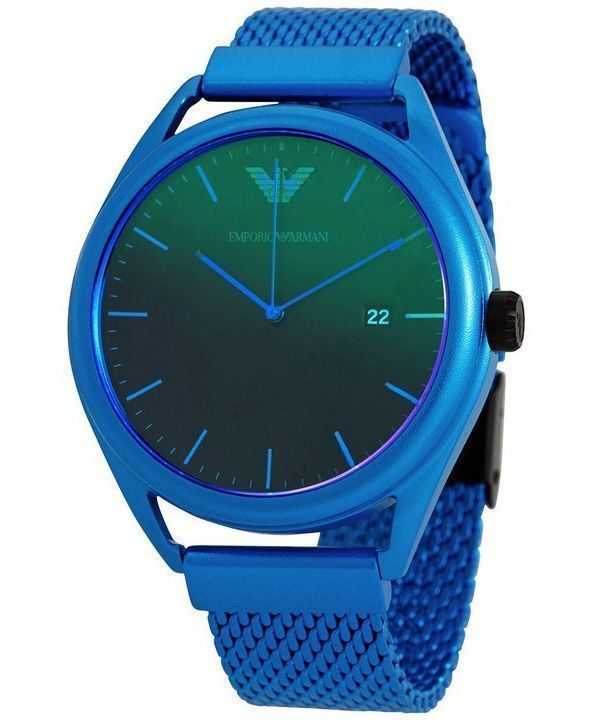 Orologio da uomo Emporio Armani Matteo quadrante verde al quarzo AR11328
