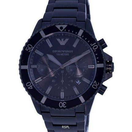 Orologio da uomo Emporio Armani cronografo in acciaio inossidabile al quarzo AR11363 100M